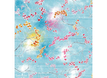 Bio Baumwolle Lillestoff - Frostige Beeren